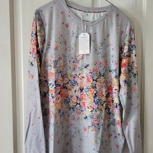 Jersey long sleeve top. Brand new with tags. Size large.